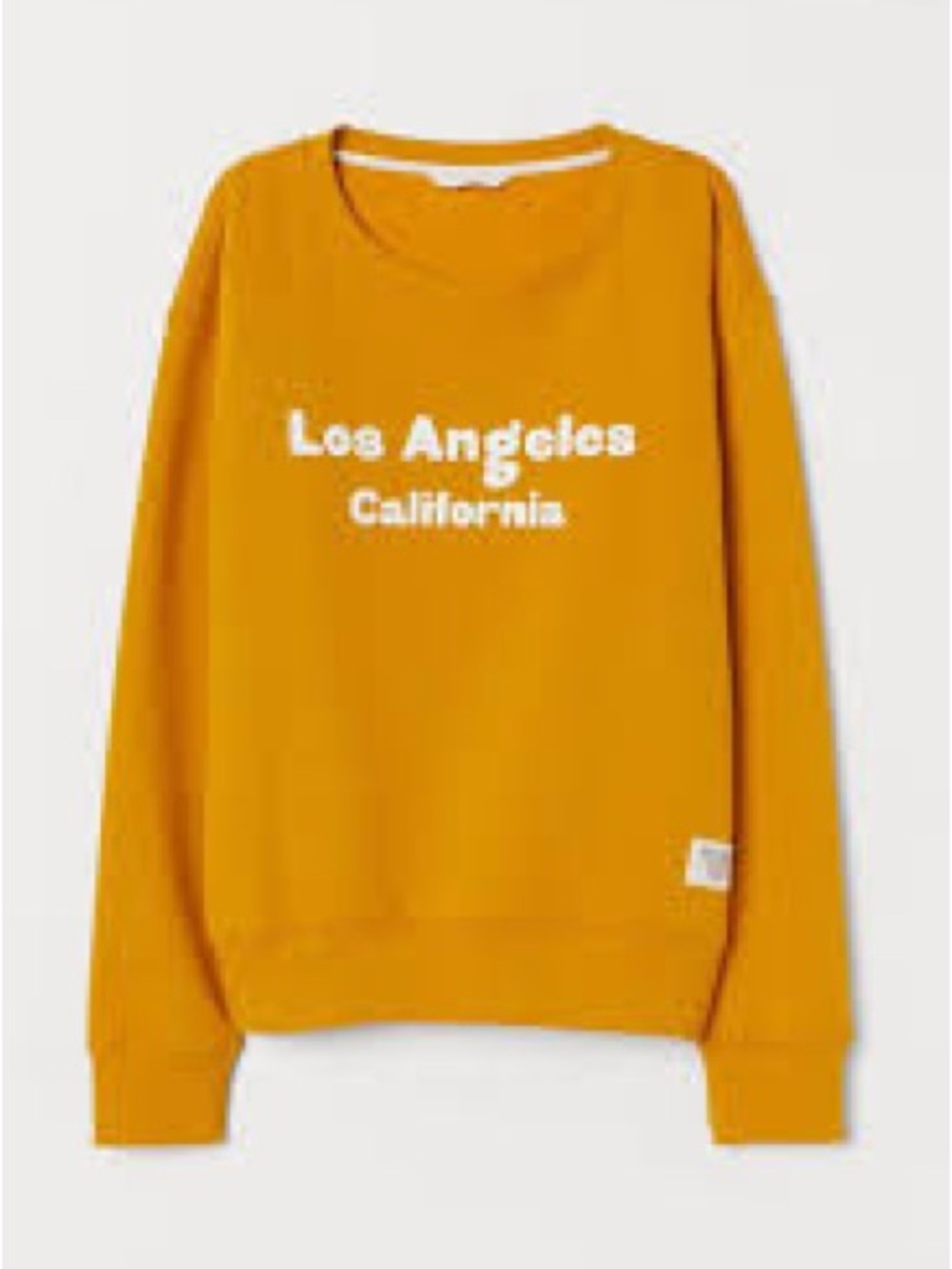 H&M Kids Mustard Yellow Kids Crewneck Sweatshirt